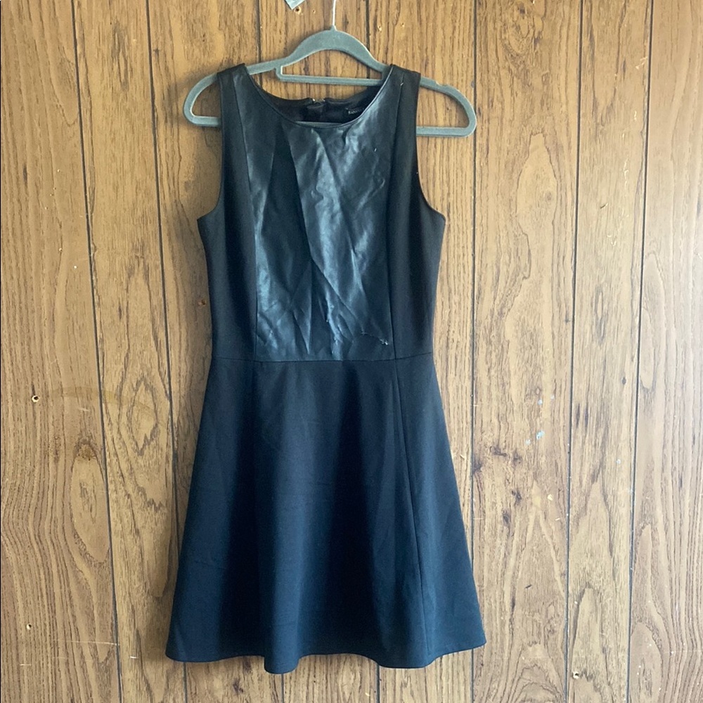 Banana Republic Black Fit and Flare Mini Dress